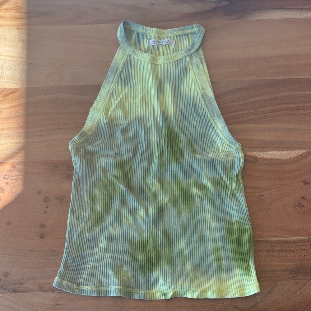 Free People Tie-Dye Ribbed Tank